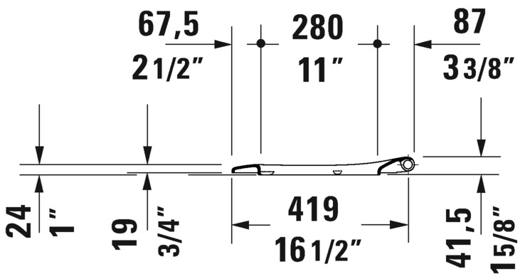 DURAVIT - D-NEO SLOW CLOSE SEAT Toilet seat and cover #002169- 002169.00.00 - additional view