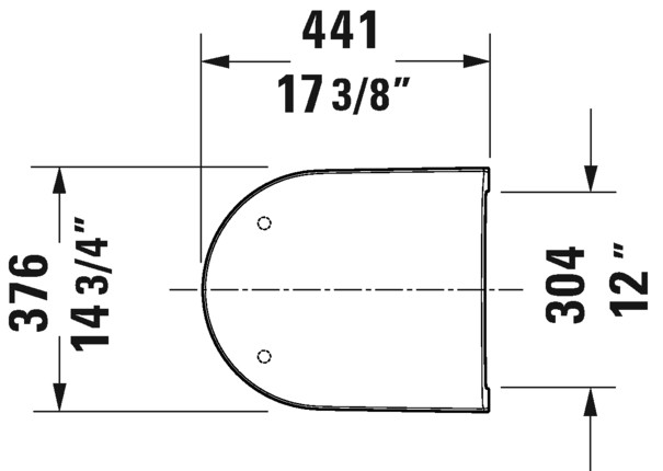 DURAVIT - D-NEO SLOW CLOSE SEAT Toilet seat and cover #002169- 002169.00.00 - additional view