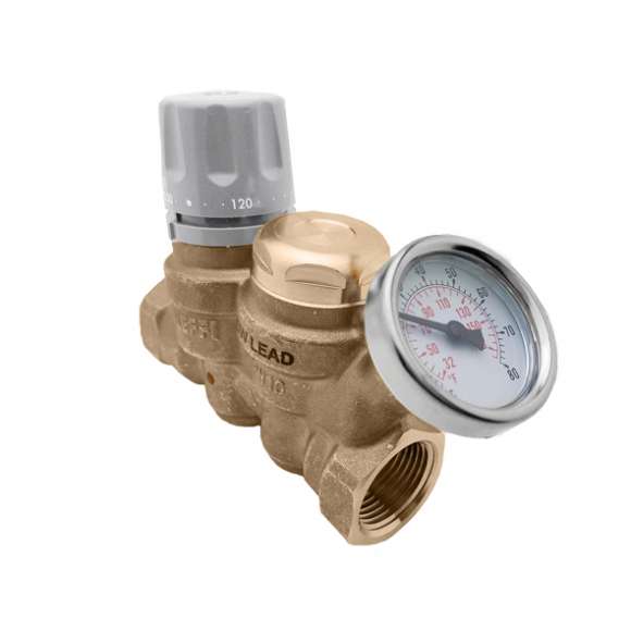 CALEFFI - ThermoSetter™Adjustable Thermal Balancing Valve 3/4" FNPT - 116151A - additional view