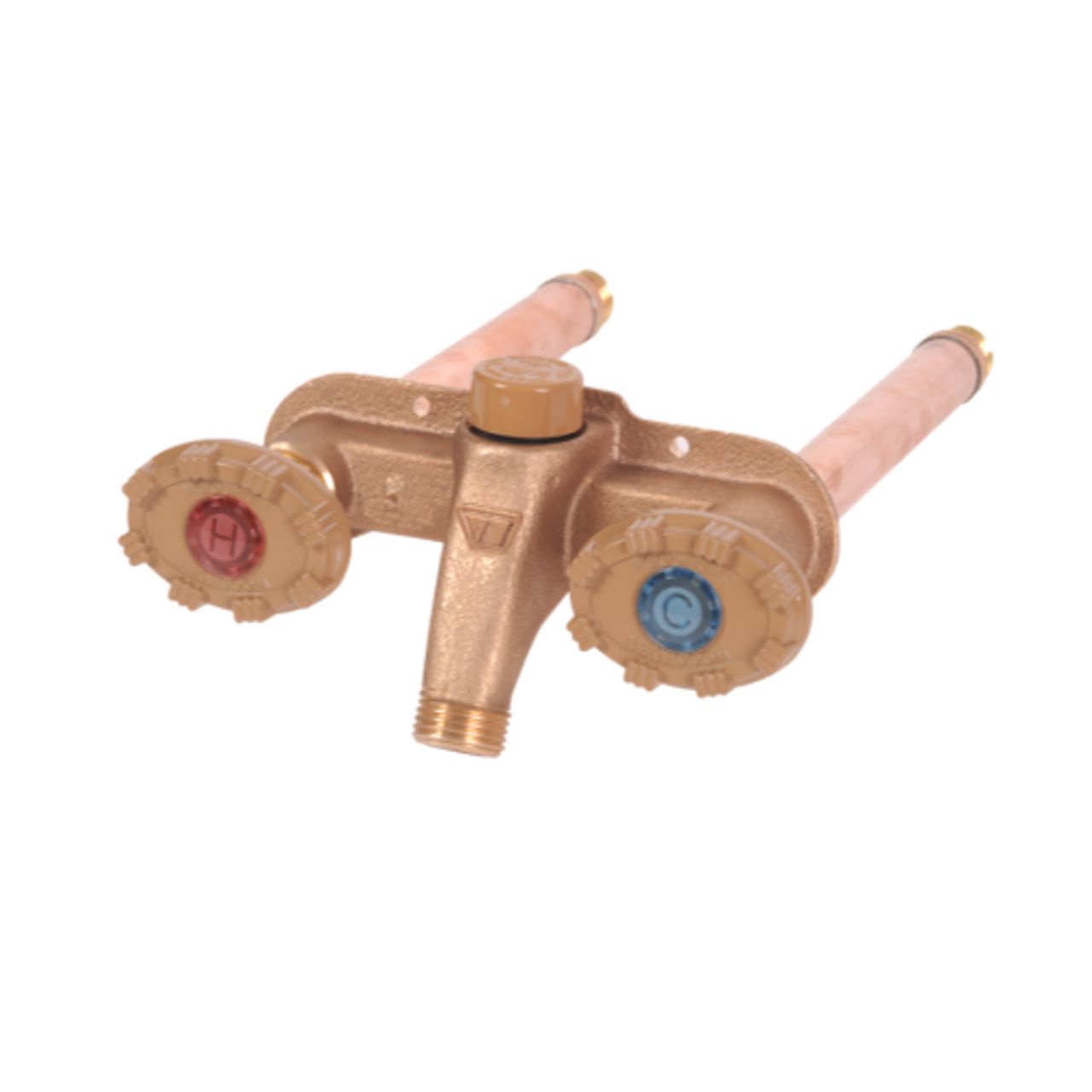 WOODFORD- 22CP Freezeless Hot & Cold Wall Faucet 16 Inch, Metal - 22CP-16-MH - additional view