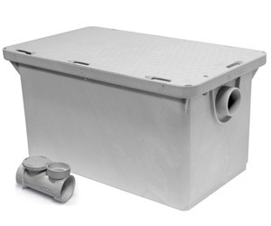 Canplas - Endura - 25 Gallon Grease Interceptor 2" Connection - 3925XTA02 - additional view