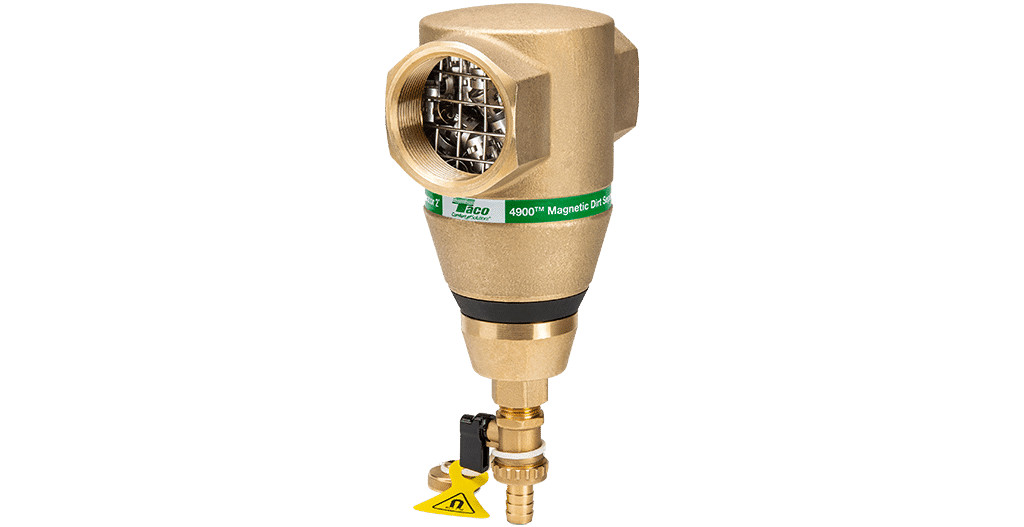 Taco - 1" in-line magnetic dirt Separator c/w blow down valve, Bronze Body - 49MD-100C-2 - additional view