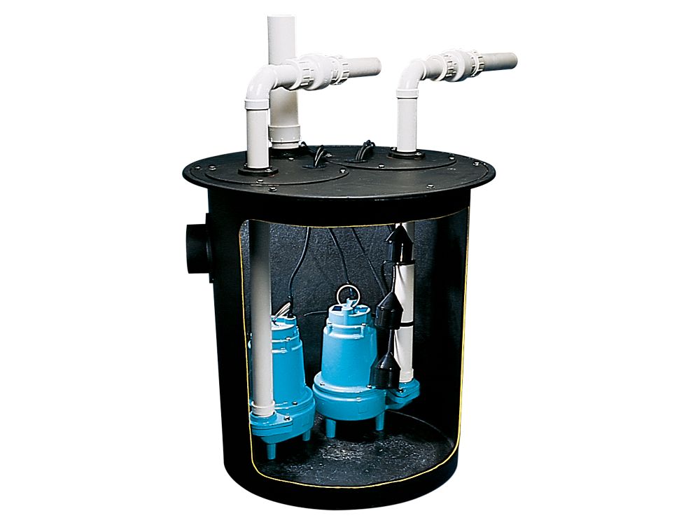 Little Giant - Duplex Sewage Pump System 2” Discharge –Model 16G-DPLX - 509818 - additional view