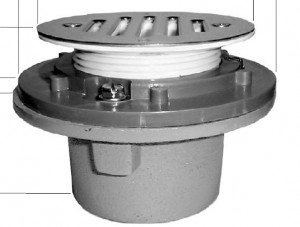 WATTS - WSD-1-1/2" THD 1-1/2" - 2" THREADED CI BODY SHOWER DRAIN -8102151 - additional view