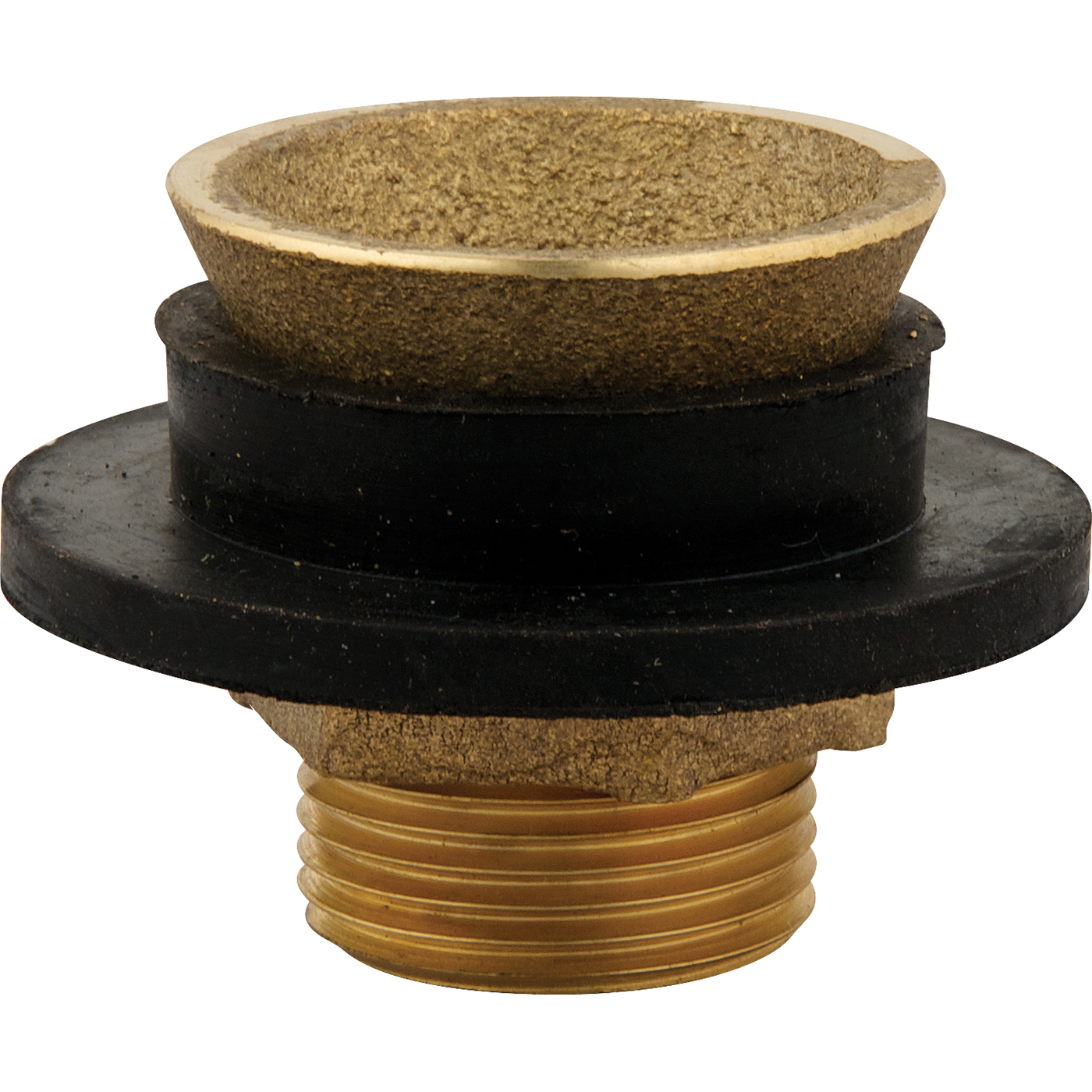 Oatey - (Belanger) URINAL SPUD CAST BRASS, 3/4"W/GALV RING WASHER &NUT - B64-100 - additional view