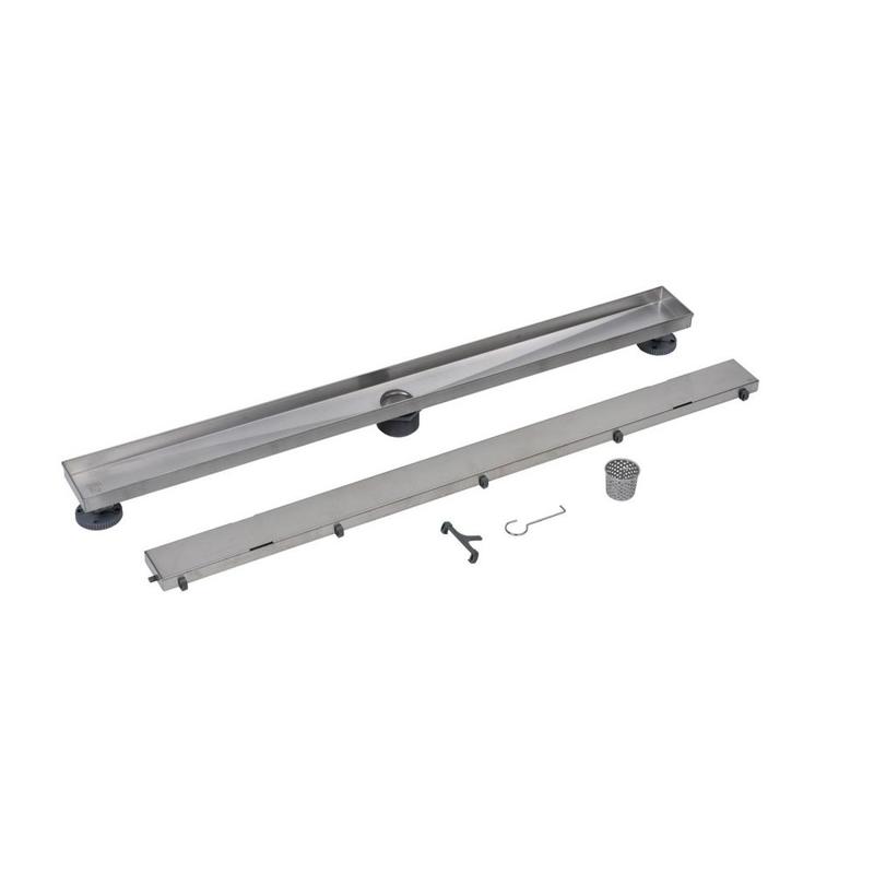 Oatey-36 IN. SS LINEAR DRAIN TILE-IN GRATE RETAIL-DLS1360R2 - additional view