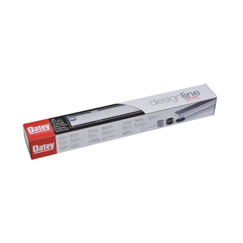 Oatey-36 IN. SS LINEAR DRAIN TILE-IN GRATE RETAIL-DLS1360R2 - additional view