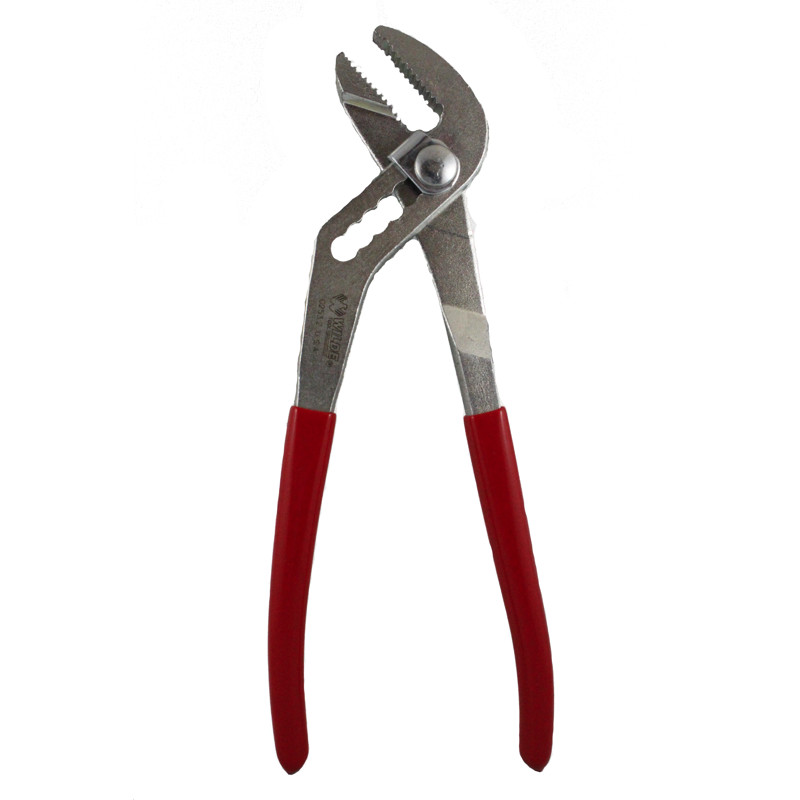 Oatey-Heavy Duty Water Pump Plier, 2 Inch Forged Alloy Steel Serrated Jaw Vinyl Insulated Handle, 10 Inch OAL, Red-G253 - additional view