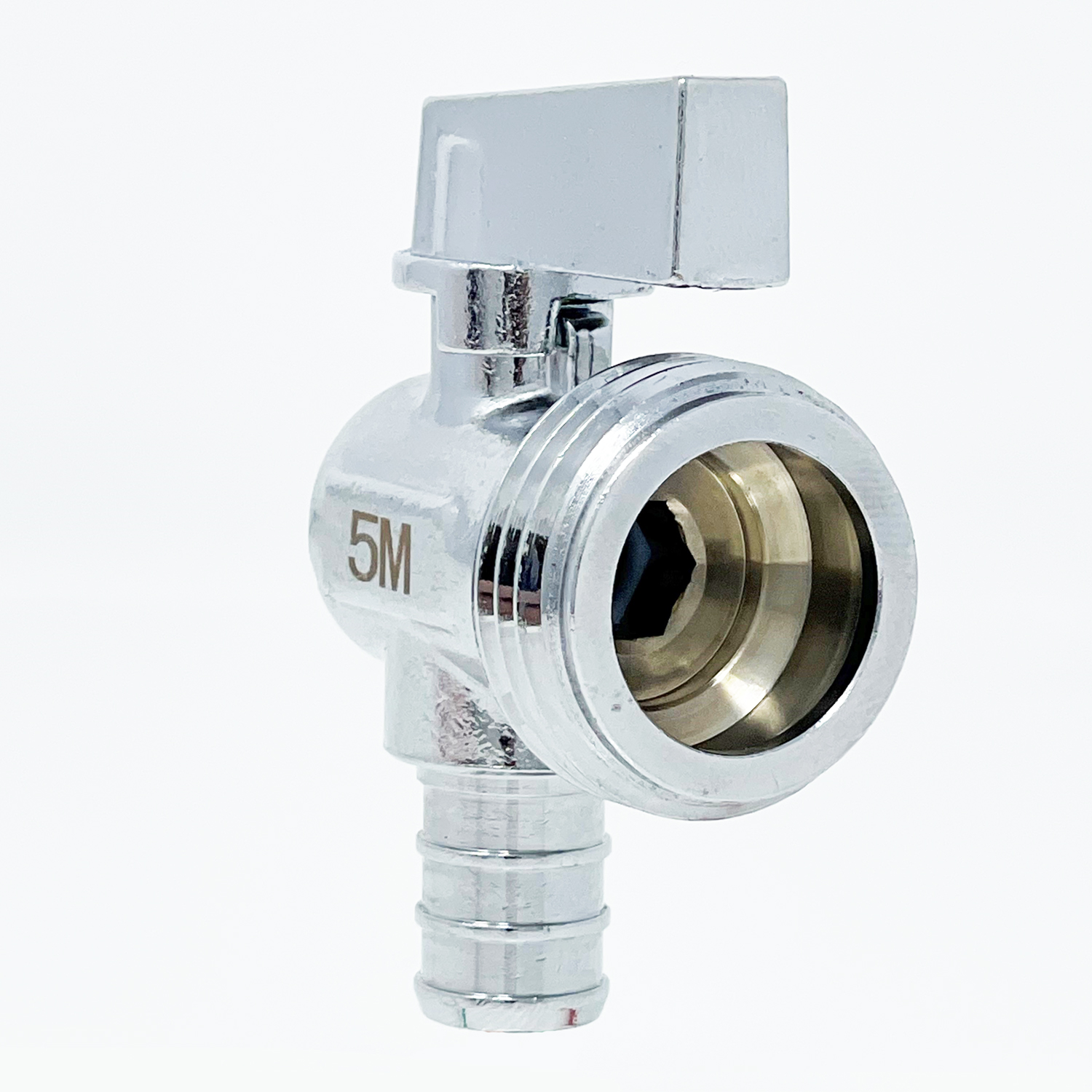 1/4 Turn w/Zinc Straight Handle 3/4" NHT x 1/2" F1807 PEX