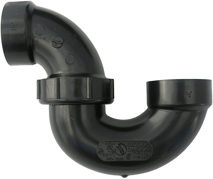 ABS - P-Trap with Union