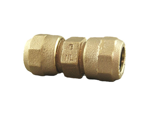 CAMBRIDGE BRASS - Series 118NL CB x CB Compression - N/L CPLG -  5/8" CB x 1/2" CB - 118NL-H2H1