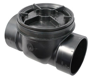 Canplas - ABS DWV 4" BACKWATER VALVE - 123284