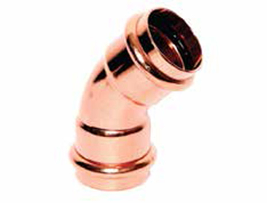 COPPER PRESS FITTING- Elbow 45 P x P