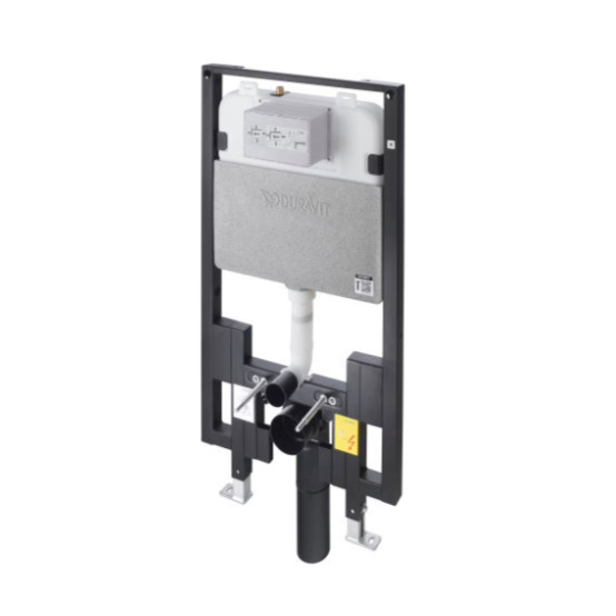 DURAVIT - toilet connection for toilet in-wall tank and carrier; in Unfinish -D700005