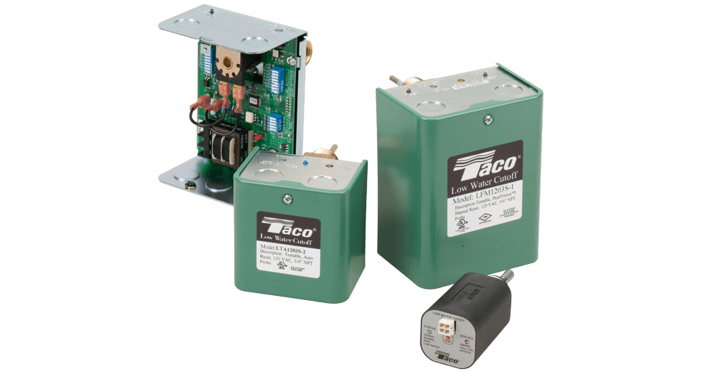 Taco - 24 VAC Low Water Cutoff Auto Testable 1 Piece construction - LTR0243T-1