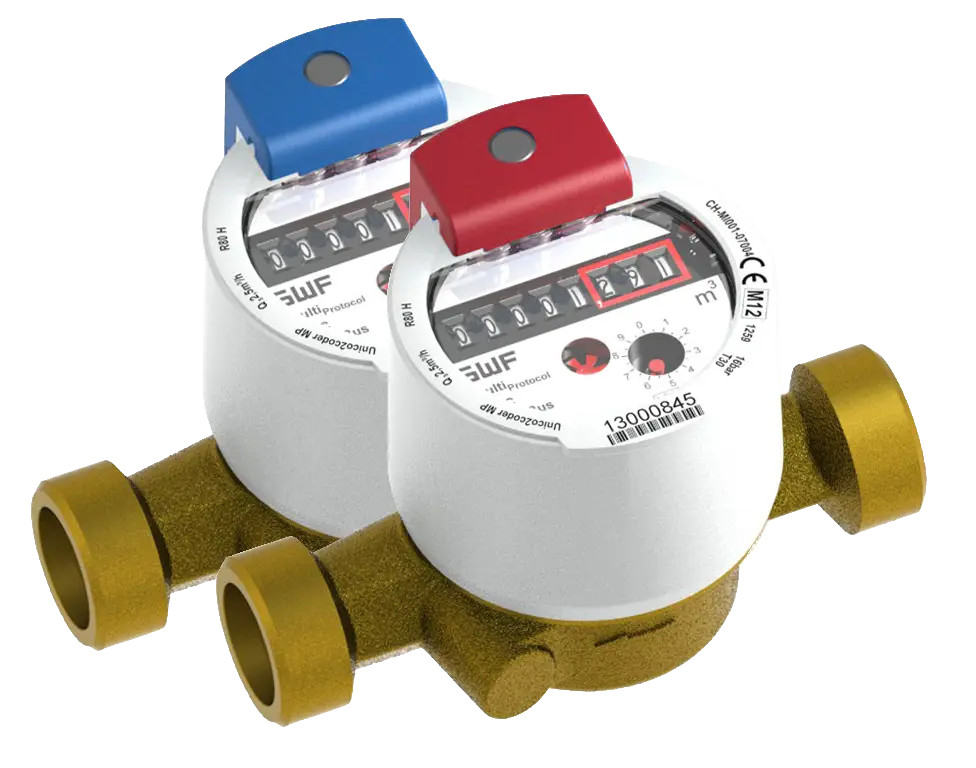 GWF - ¾” hot water meters