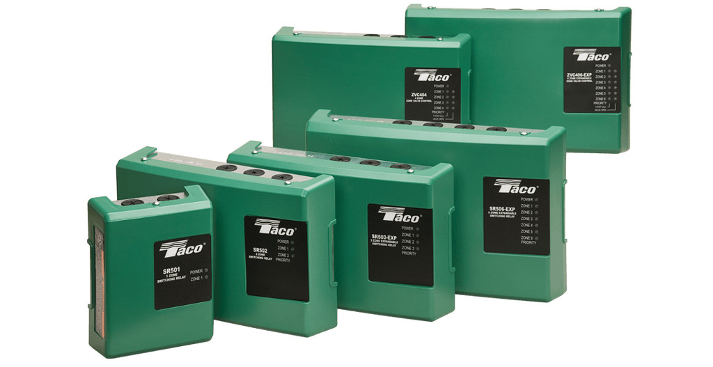 Taco - 4 Zone Valve Control with Priority - ZVC404-4