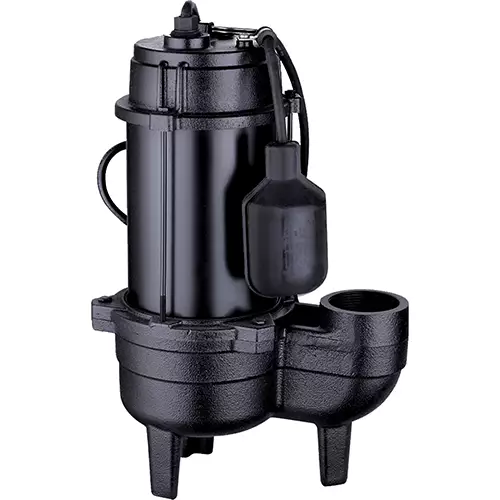 LEO - 3/4 HP 2" Cast Sewage Pump with 10-foot cord. (Acquaer Brand Packaging) - USC56W-1