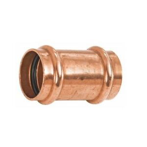 COPPER PRESS FITTING - Coupling PxP No Stop - variation