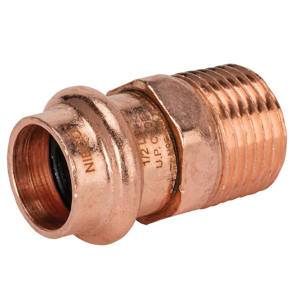 COPPER PRESS FITTING - Copper Adapter P x MPT - variation
