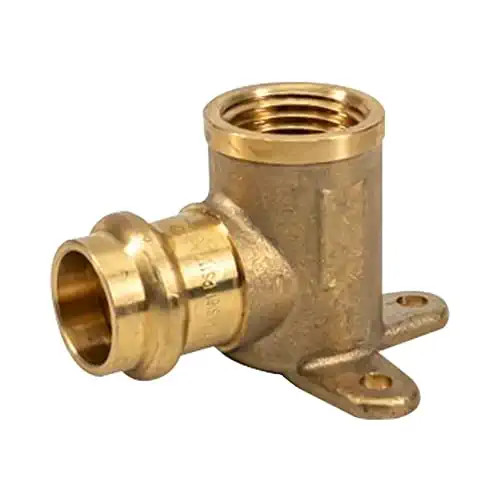 PRESS BRASS Ear Drop Elbow  FPT x  PRESS - NL BRASS - variation
