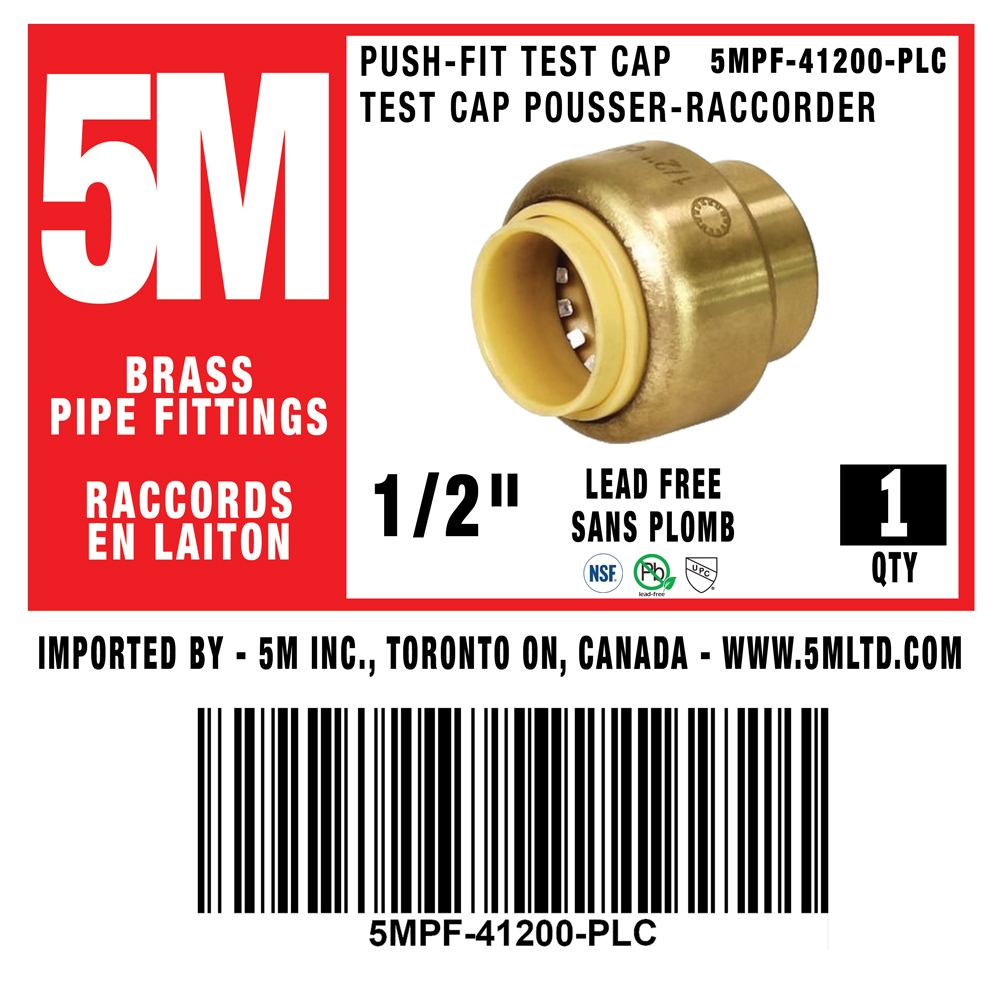 Push Fit Cap - variation